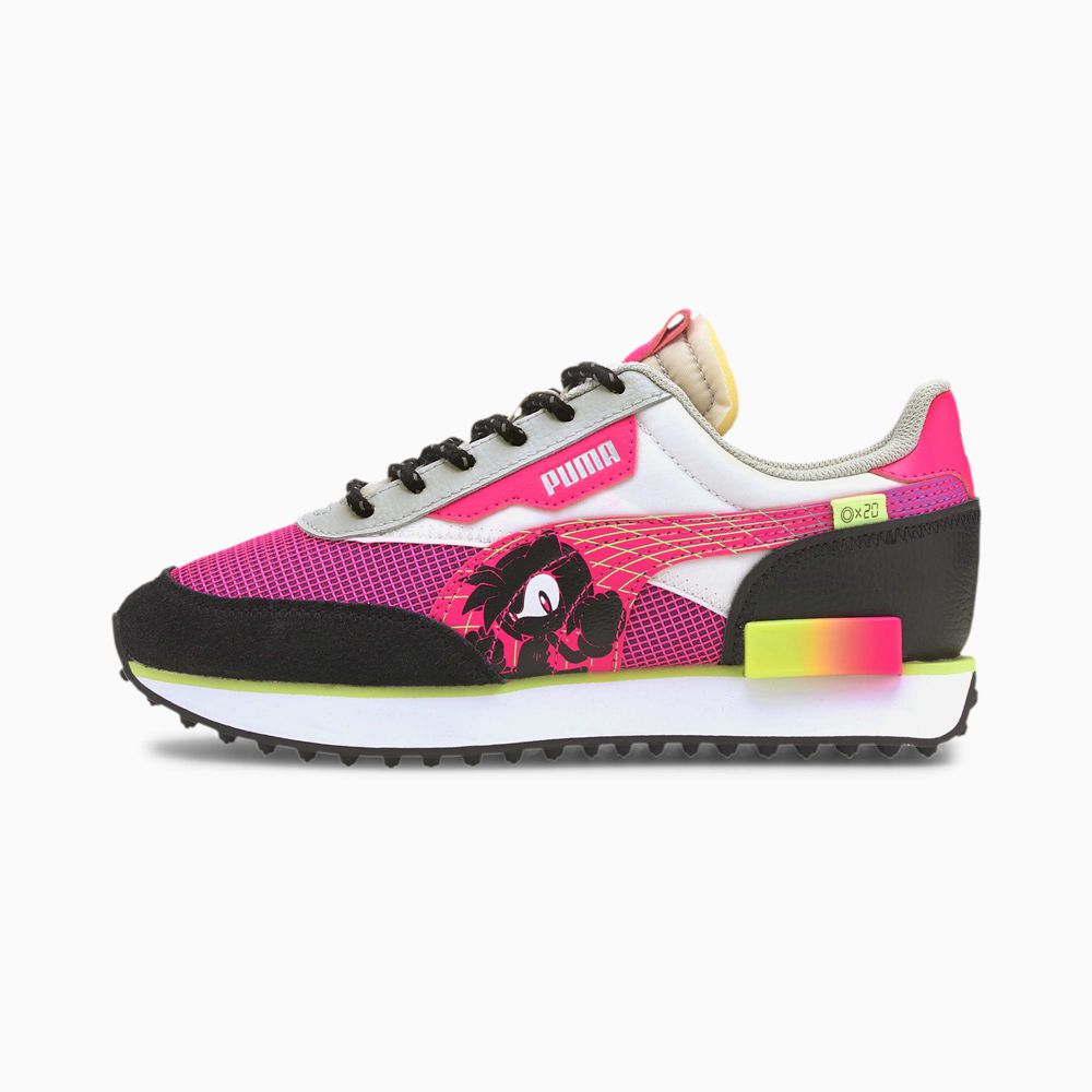 Puma x SEGA Future Rider Lány Sportcipő - Rózsaszín/Fekete ( Hungary - KQOFU0973 )